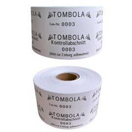 Walniverse 500 raffle tickets with control section - loose raffle 1-500 on roll - winning tickets for raffle, school event, wedding, company party, bazaar & club party (1-500 lots)