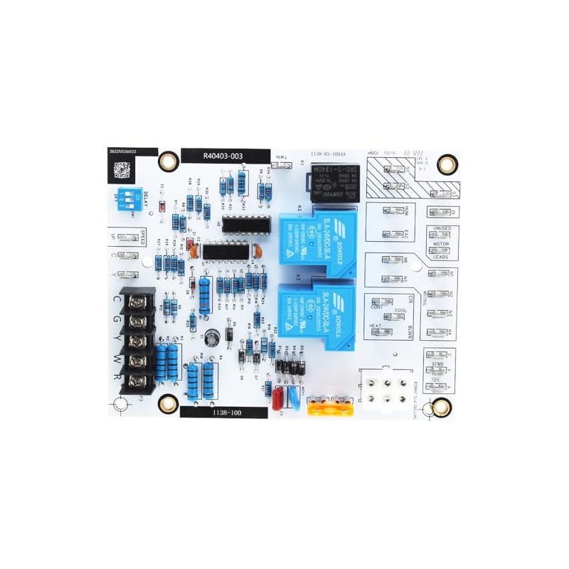 ST9120C2010 - ClimaTek Upgraded Furnace Control Circuit Board Replaces Honeywell