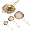 Stainless Steel Fine Mesh Oil Strainer Flour Colander Sieve Sifters