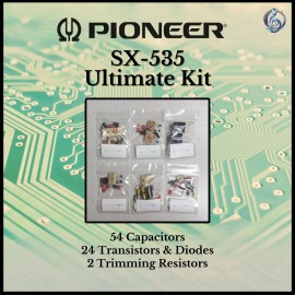 Pioneer SX-535 Receiver Ultimate Upgrade Kit Genuine Parts Restoration