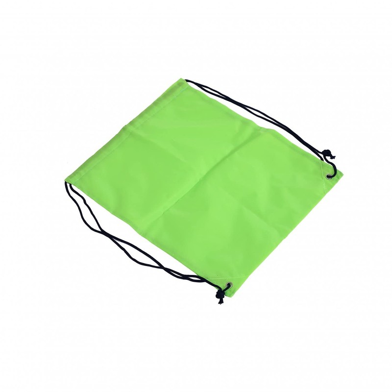 Oypla Oxford Cloth Sports School PE Lime Green Laundry Drawstring
