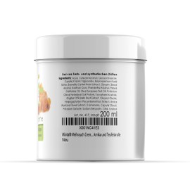 Wilvital Frankincense Cream 200 ml with Arnica and Devil's Claw - Soothing Body Care with 100% Natural Frankincense and Ginger Extract