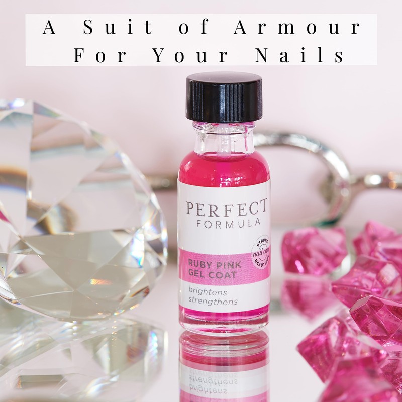 Perfect Formula Ruby Pink Gel Coat, 0.600 Fl. oz.