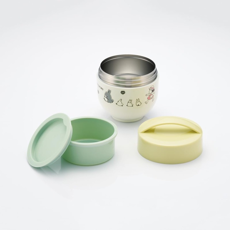 Skater (Skater) Antibacterial Insulated Lunch Box, Bowl-Shaped Lunch Jar, 18.3