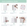 seinlife 360 Rotating Makeup Organizer,DIY Adjustable Spinning Holder,Foldable Cosmetic Storage