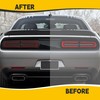 TENGBASE Smoked Tail Light Covers for Dodge Challenger 2015-2023, Black