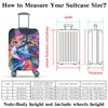 Chostky Travel Luggage Cover, Elastic Washable & Stretchable Suitcase Protector,