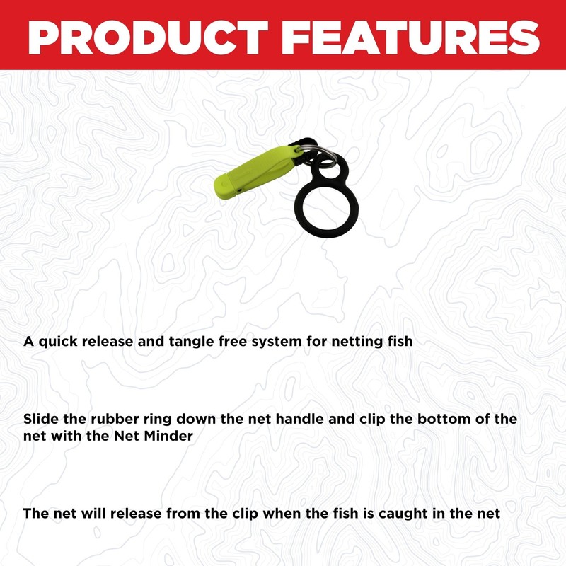 Scotty Net Minder Bag Holder BLACK