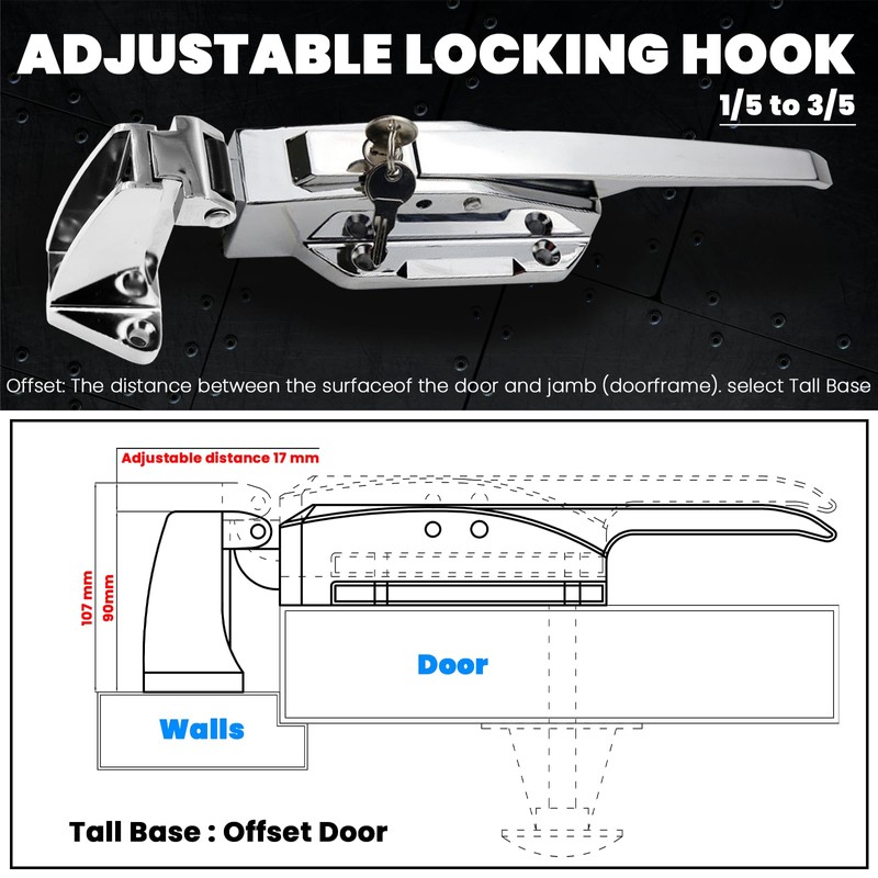 Walk in Cooler Door Handle, Walk in Cooler Door Closer