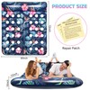 Inflatable Pool Float Lounger, 72" x 60" Large Pool Floats
