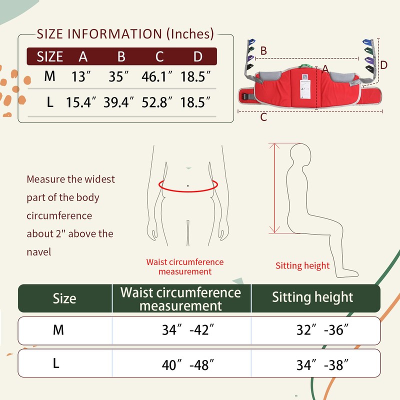 Sit to Stand Lift Patient Aid Padded Sling and Stand