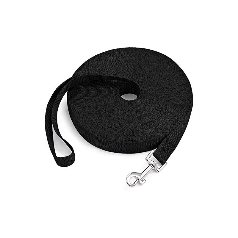 2pcs Correa para Perros, 15m Larga Correa de Entrenamiento para