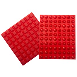 Mix of Silicone Sticky Tactile Bump dots for Visually impaired, Blind or Low Vision (144)