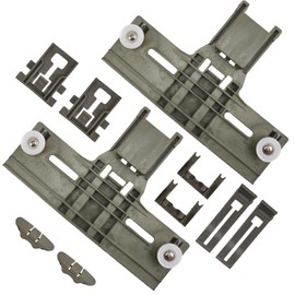 W10350375 Ajustador de estante superior para lavavajillas Kenmore Whirlpool, reemplaza 3516330 AP5957560 PD00007293 W10250159 EAP10065979 W10712395 Piezas de estante superior