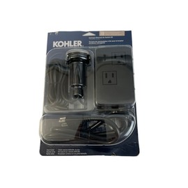 KOHLER K-35723-2BZ Garbage Disposal Air Switch Kit, Vibrant Polished Nickel