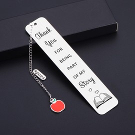 Teacher Bookmark Gifts, Teacher Appreciation Gifts for Women Best Teacher Gifts Teacher Retirement Gifts for Women Men Christmas Birthday Gifts, First Day of School End of Year Gifts Ideas for Teacher
