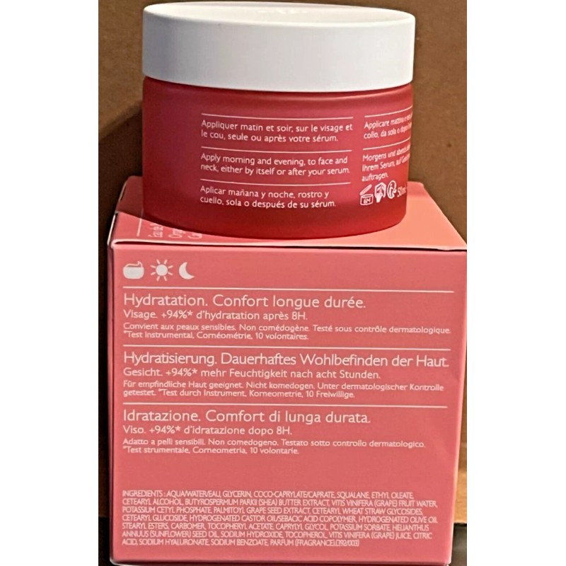 Caudalie Vinohydra Intense Deep Hydration Moisturizer 1.6oz/ 50ML Rich Cream