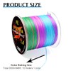 327 Yards (300m) Fishing Line, 4 Strands Stronger Multifilament PE