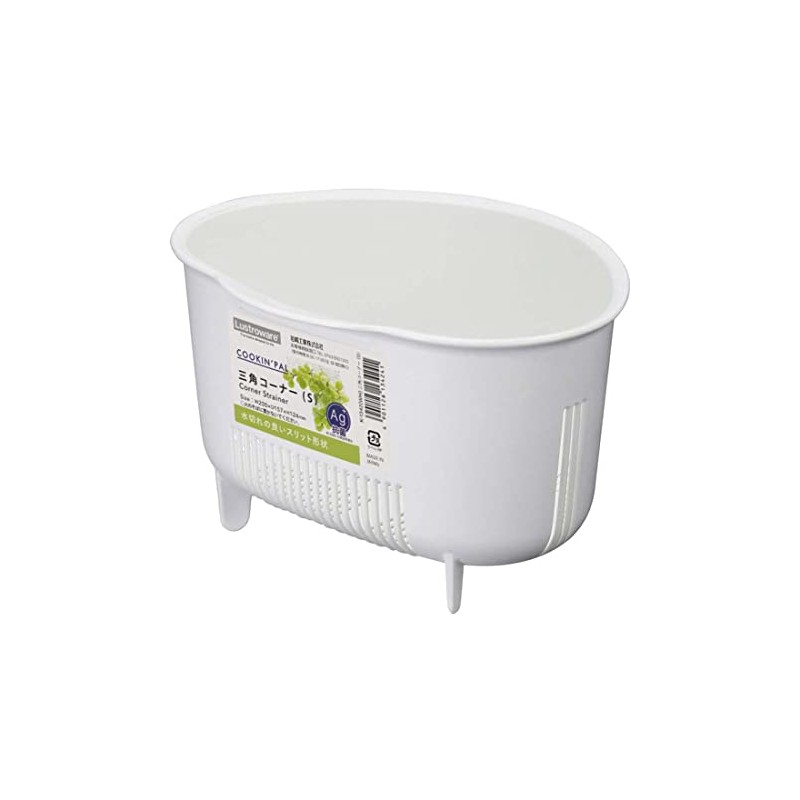 Iwasaki Industries K-1342 WH Triangle Corner S White Width 7.9