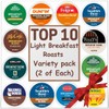 Breakfast Blends Pods Coffee Variety Pack, Top 10 Picks, Light