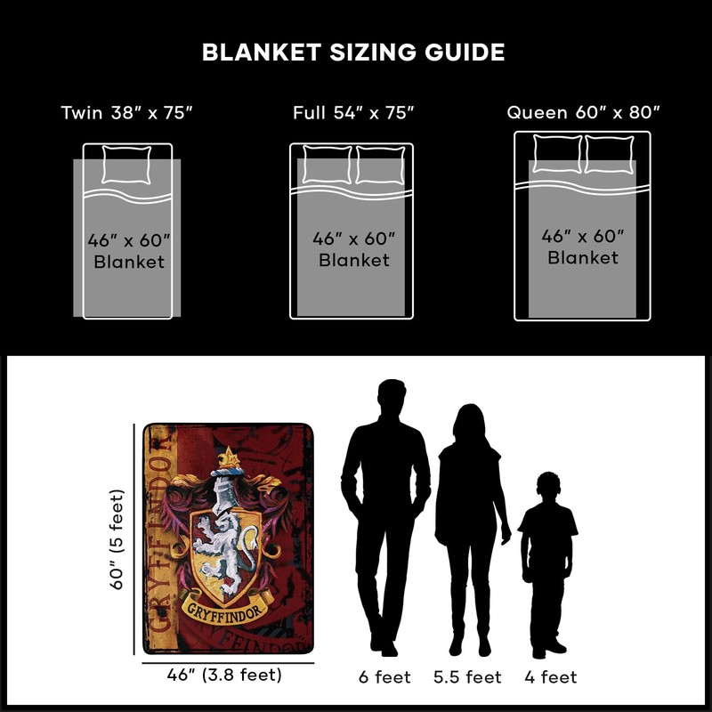 Northwest Micro Raschel Throw Blanket, 46 x 60 Inches, Battle