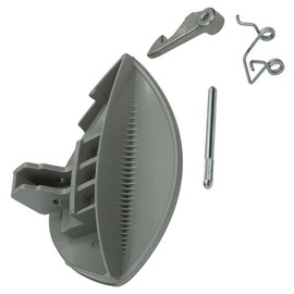 INDESIT WASHING DOOR HANDLE KIT SILVER eq/2 C00076583