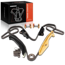 A-Premium 13PCS Engine Timing Chain Kit W/Sprocket & Tensioner & Guide Compatible with Ford & Lincoln - F-150 2011-2016, Expedition 2015-2017, Police Interceptor Utility, Navigator - V6 3.5L 3.7L