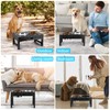 Lapensa Elevated Dog Bowls, Stainless Steel Raised Dog Deep Bowl