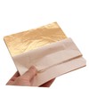 COLLBATH Foil Paper 100pcs Imitation Leaf Sheets Decorative Foil for