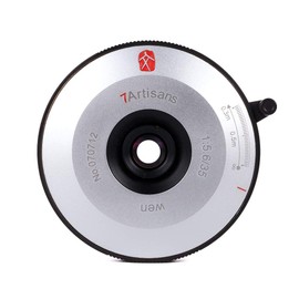 7artisans 35mm f5.6 Full Frame Format Manual Focus Len Compatible with Leica M-Mount for Leica M,M10,M240M-P240,M-TYP246,M-P,M 262,M7(Black Silver)