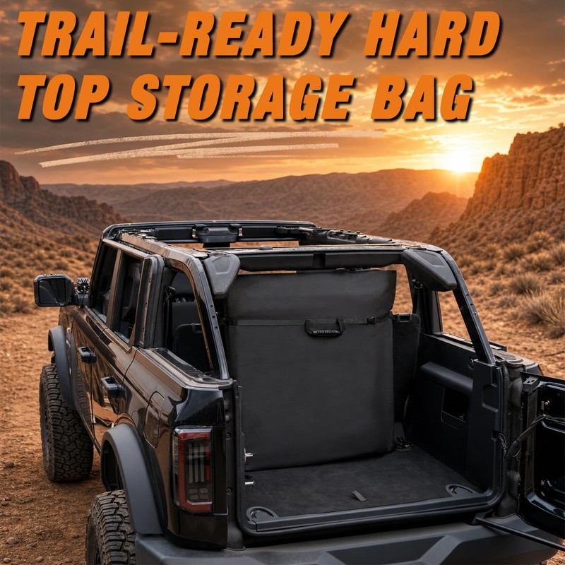 Front & Rear Freedom Panel Hard Top Storage Bag Set