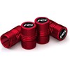 4 Pack Tire Valve Stem Caps Cover Compatible with Chevy