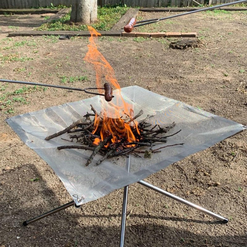 Portable Fire Pits - Foldable Outside Firepit for Patio -