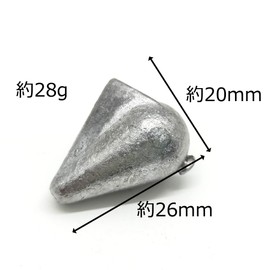 WakyaJIG Super Kaji Weight No. 8 (Approx. 1.0 oz (28 g), Pack of 11