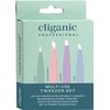 4-Piece Professional Tweezers Set with Case | Stainless Steel |