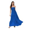 Daenery Women's Casual Strapless Maxi Dress Off Shoulder Tube Beach