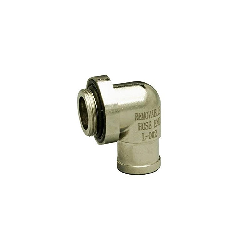 EZ Oil Drain Valve Hose End - L-Shape Large
