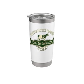 Regenerative Farming Agriculture Protect Revive Healthy Soil Stainless Steel Insulated Tumbler