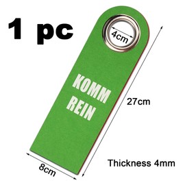 1 x sign, please do not disturb office, please knock sign, reversible double-sided sign for waiting room, meeting rooms, room status, room sign, made of felt material, hanging plaque