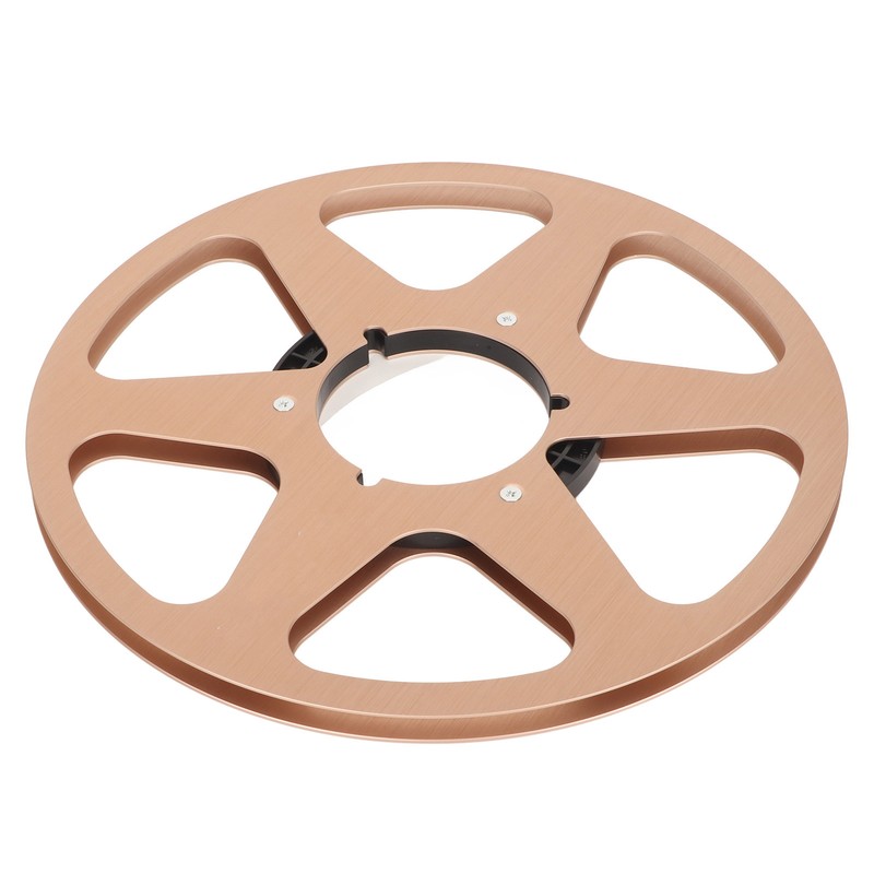 1/4 10 Inch Empty Tape Reel Aluminum Alloy Reel Tape
