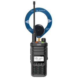 Radtel RT-860 Multi Band Ham Radio HF UHF VHF Dual Band with AM USB LSB CW CB LW MW SW SSB Reception, 1024 Channels, 2000mAh Battery, Type-C Charging (with SW/MW Antennas)