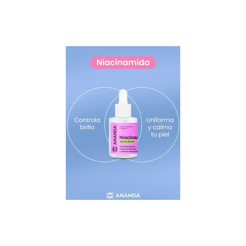 And Serum Facial Niacinamida Ananda 30ml Todo Tipo De Piel