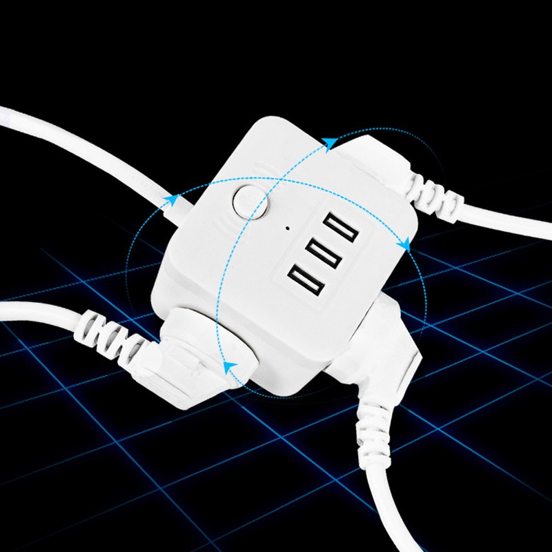 Power Socket Board Power Adapter USB Power Outlet Socket Electric