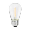 LED S14 Replacement String Light Bulbs - Single Filament 1W