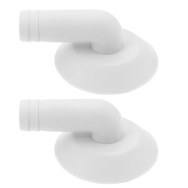 LT Easiyl Pack of 2 Air Conditioning Angle Drain Adapters 26 mm Air Conditioning Angle Drain Hose Connector Elbow Compatible with Mini Split Air Conditioner