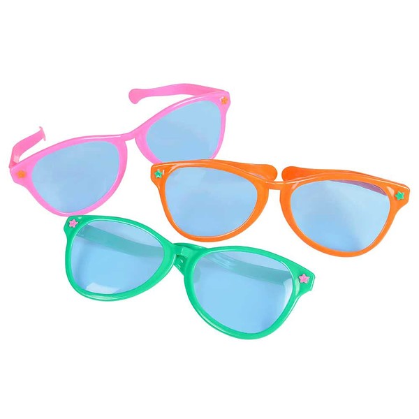 Rhode Island Novelty 11 Inch Jumbo Novelty Eyewear, One Per