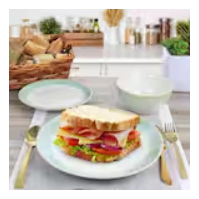 Martha Stewart Set De Platos 12 Pzs Martha Stewart Vajilla