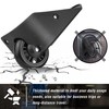 Zoofen Luggage Replacement Wheels 2 pcs Luggage Rear Wheels Suitcase