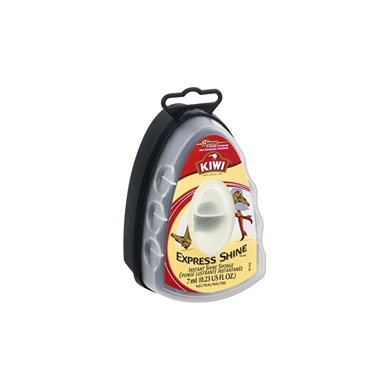 Kiwi Express Neutral Shoe Shine Sponge | Leather Care for