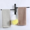 OURVII Face Towel Rack for Bathroom Swivel Hand Towel Bar